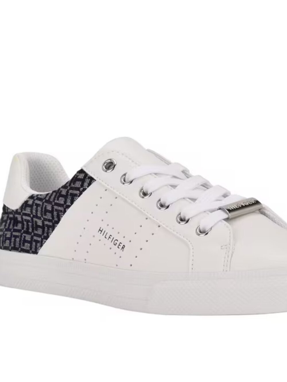 Women's Tommy Hilfiger Lorio Fashion Sneakers Size 7.5 White And Blue